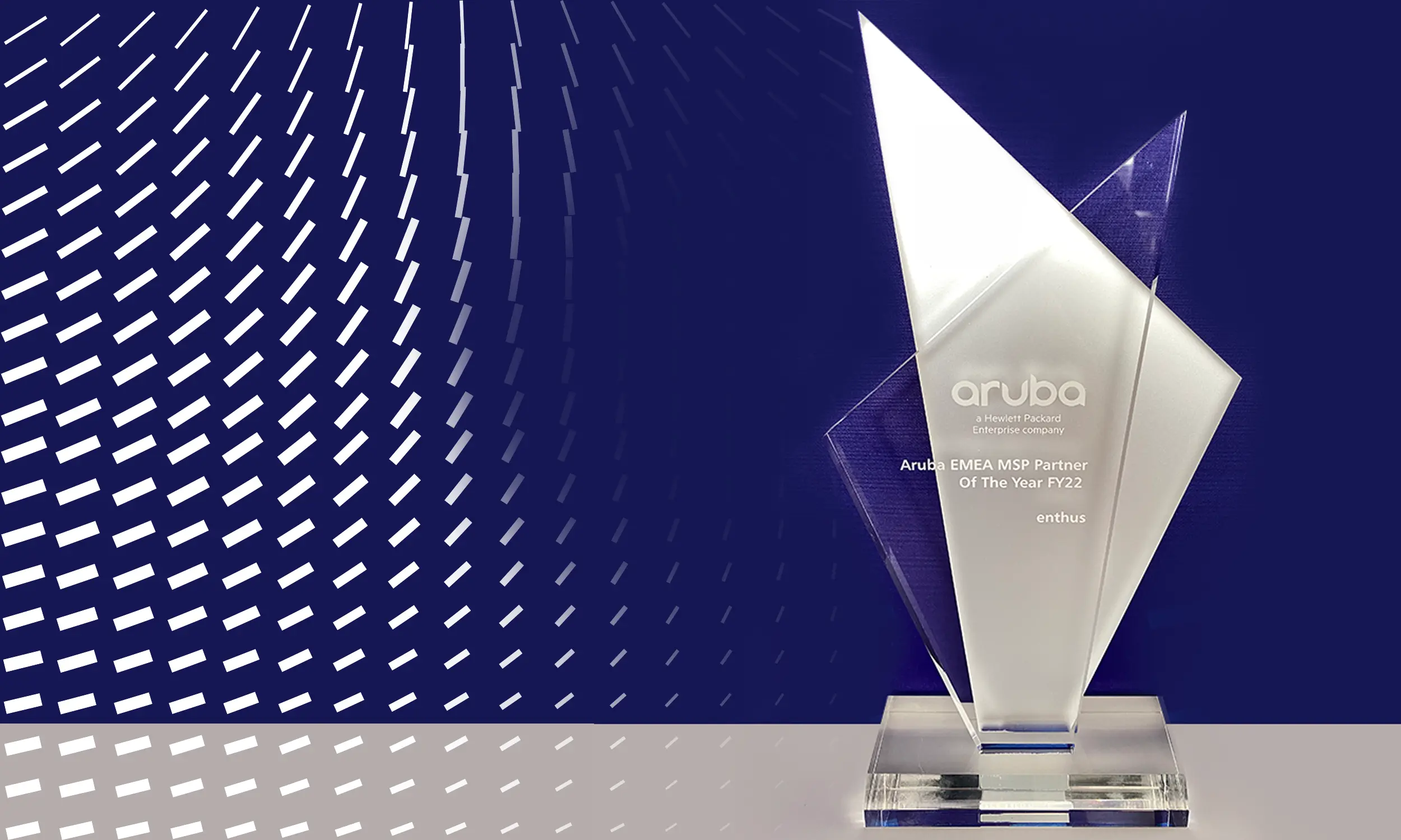 Branchen-Award für enthus: Wir sind Aruba EMEA MSP Partner of the Year 2022